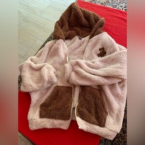 SHEIN front zipper hoodie